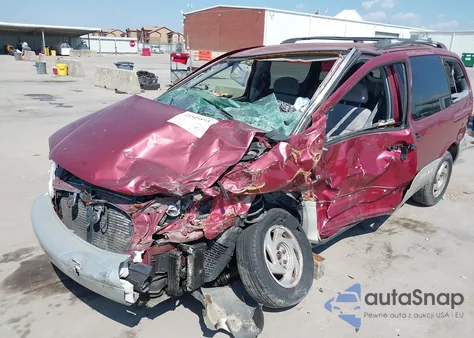 1998 Toyota Sienna Xle z USA, uszkodzony, nr VIN 4T3ZF13C7WU032949